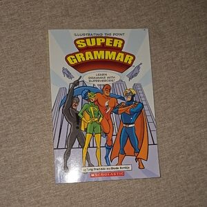 Super Grammar Book with Superheroes